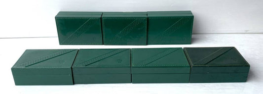 VINTAGE GENUINE ROLEX watch box case 68.00.2 Green 7 set no inner 231214006y1S