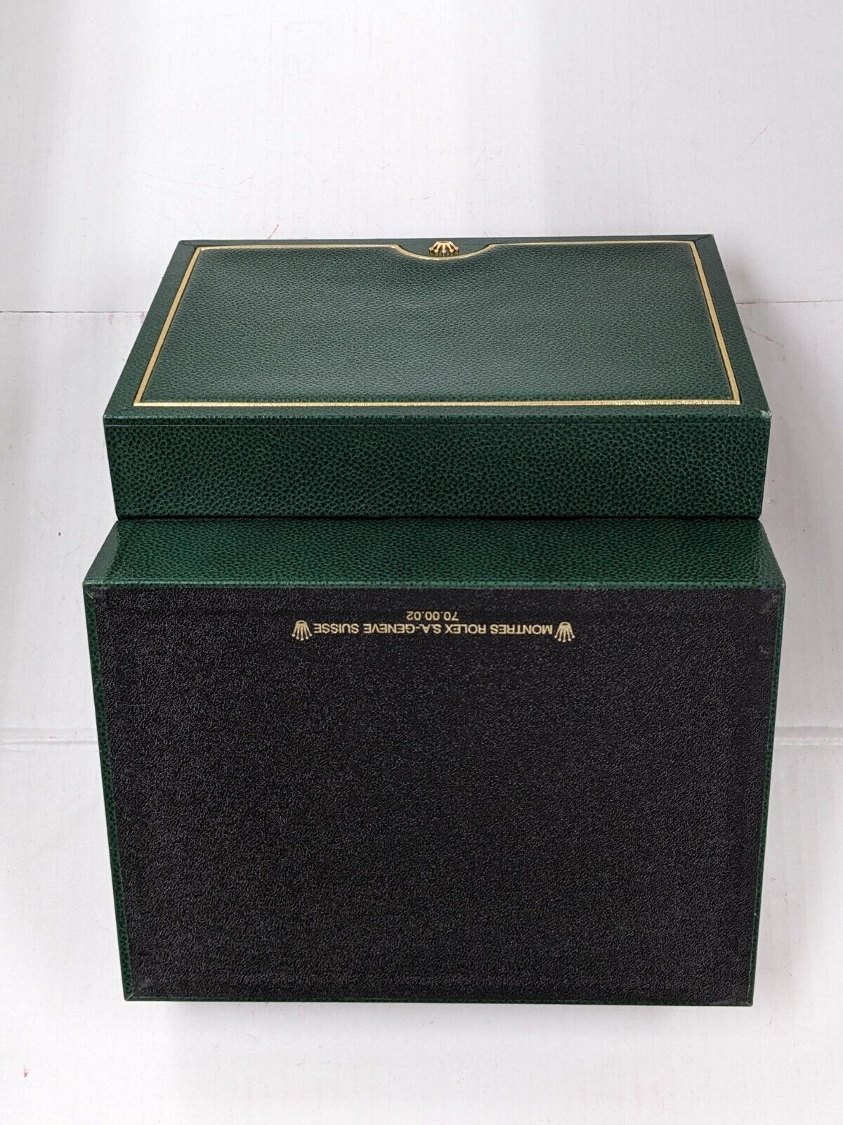 VINTAGE GENUINE ROLEX Green watch box case inner cushion 70.00.02 230904002yS