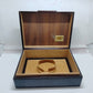 VINTAGE GENUINE ROLEX Day-Date brown watch box case 71.00.04 wood 230911003yS