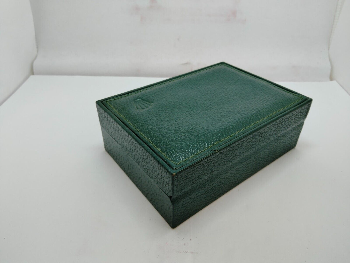 VINTAGE GENUINE ROLEX Green watch box case 68.00.55 no inner cushion 0905001y7S