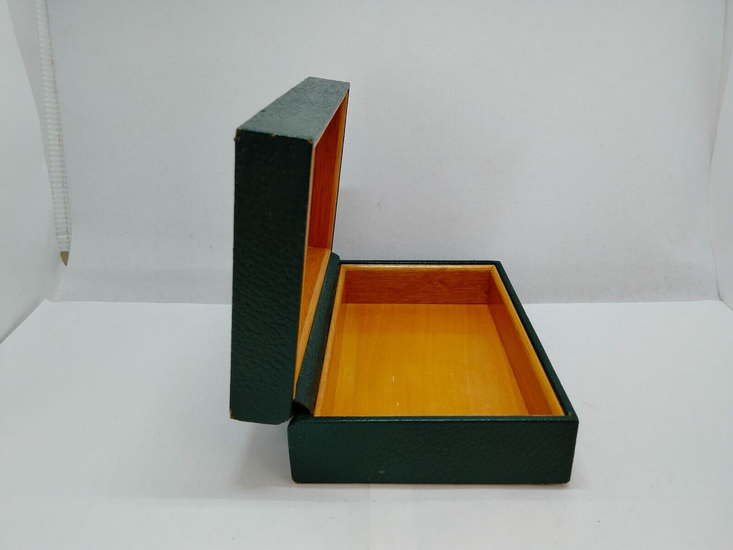 VINTAGE GENUINE ROLEX Green Watch Box Case 68.00.55 no inner cushion 0717009y2S