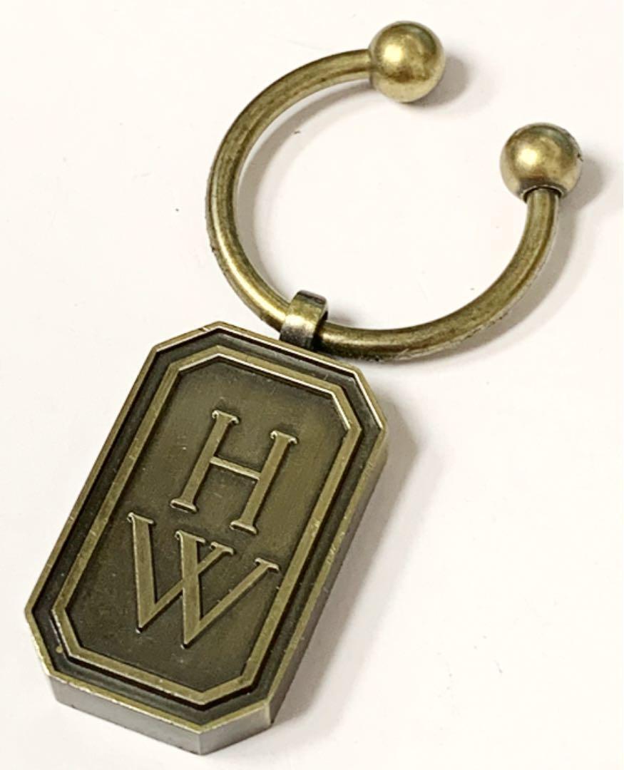 VINTAGE GENUINE HARRY WINSTON key ring bronze box 0926001m