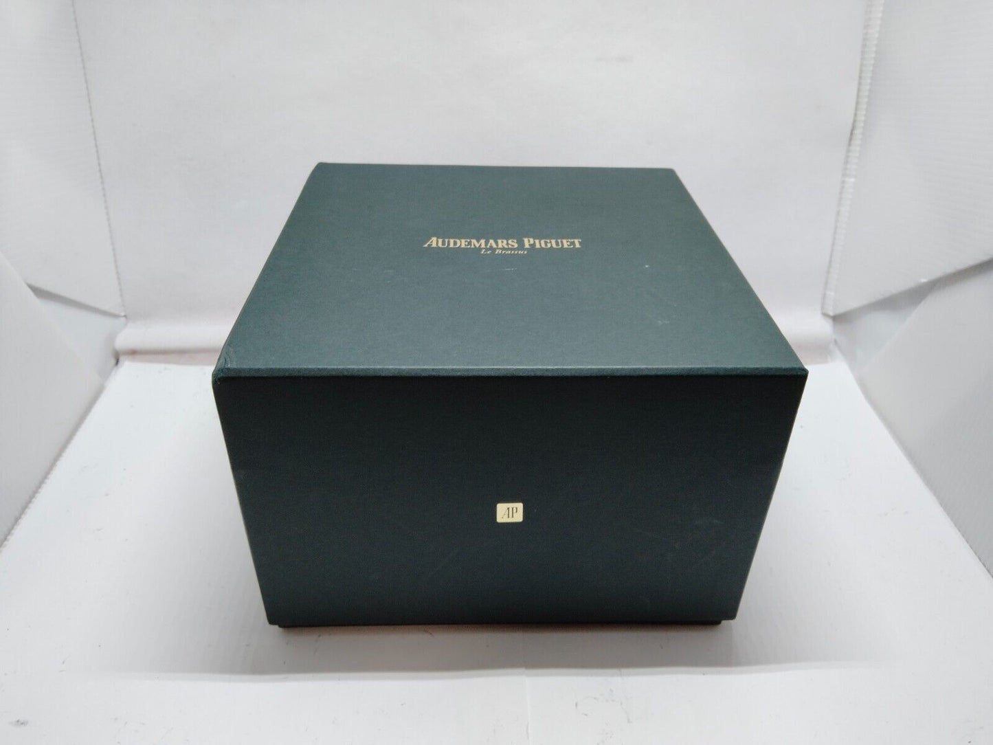 VINTAGE GENUINE AUDEMARS PIGUET watch box case tag booklet leather 230709009yS