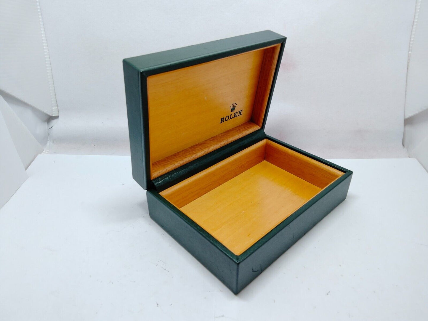 VINTAGE GENUINE ROLEX watch box case 68.00.2 no inner wood leather 1116003y4S