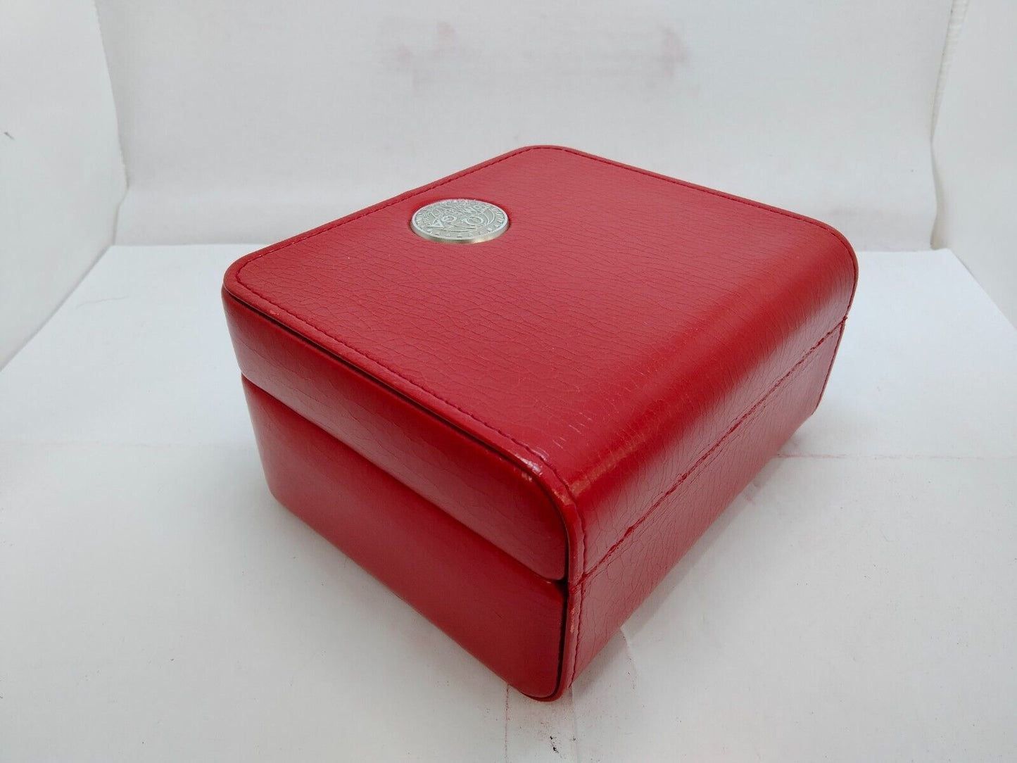 GENUINE OMEGA Speedmaster Seamaster Red watch box case booklet  Link  0914001yS