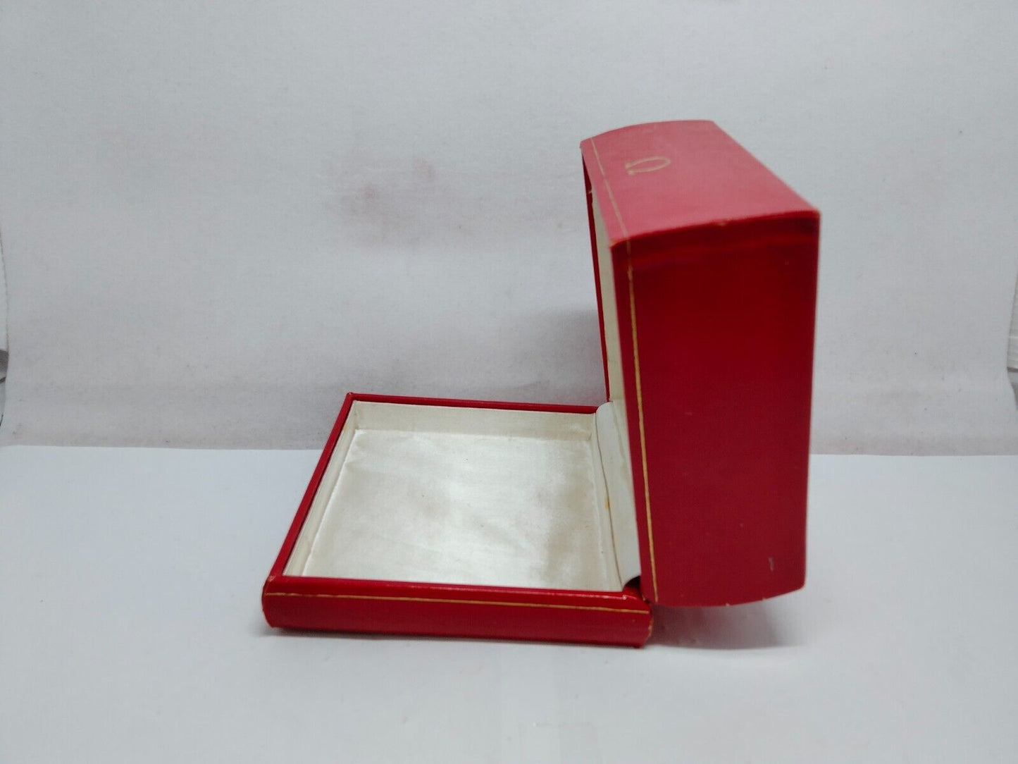 VINTAGE GENUINE OMEGA Speedmaster Seamaster watch box case red 230509002e1S