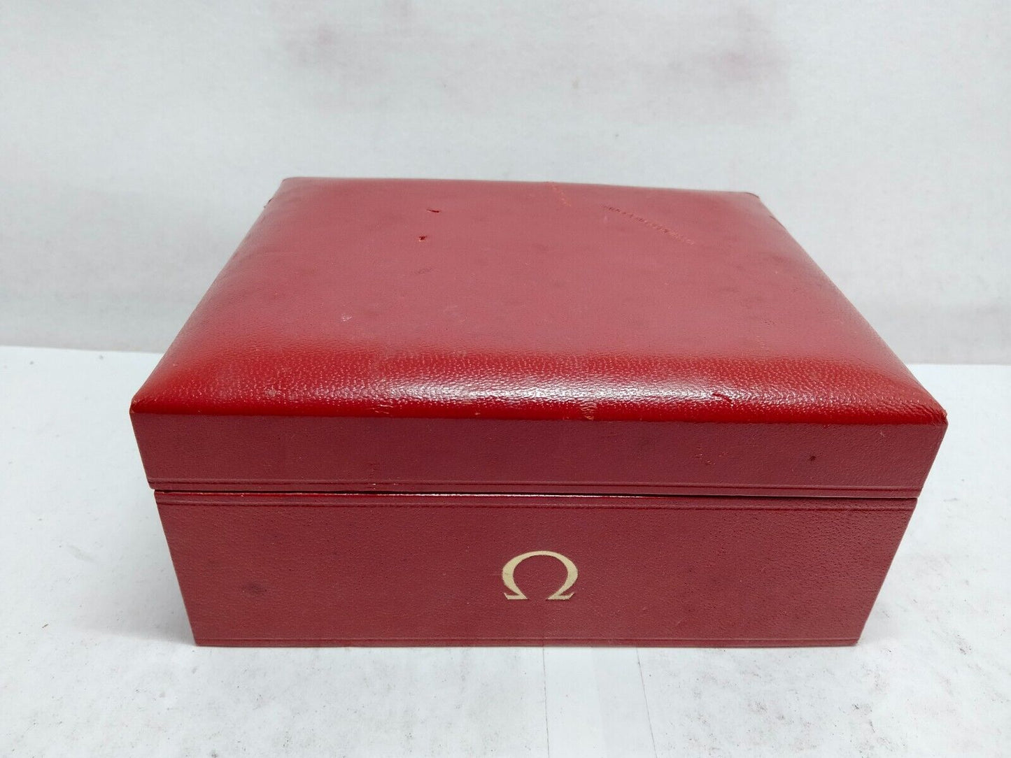 VINTAGE GENUINE OMEGA Speedmaster Seamaster watch box case wood 230606010y13S