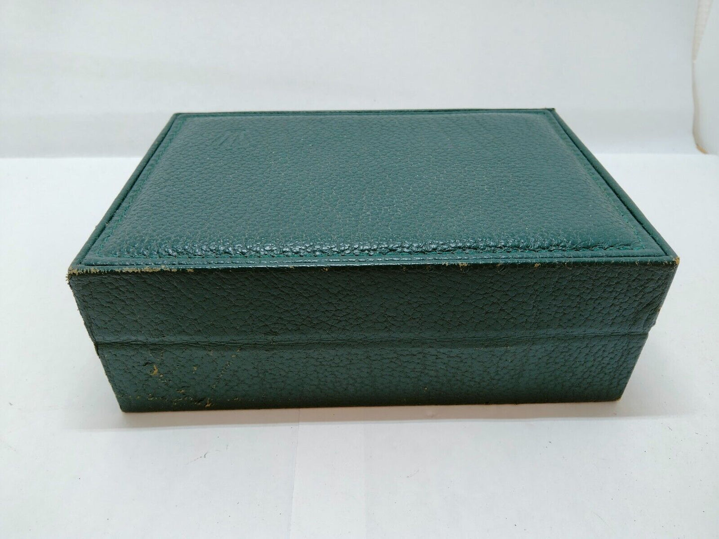 VINTAGE GENUINE ROLEX watch box case no inner cushion 68.00.01 green 0530001mS