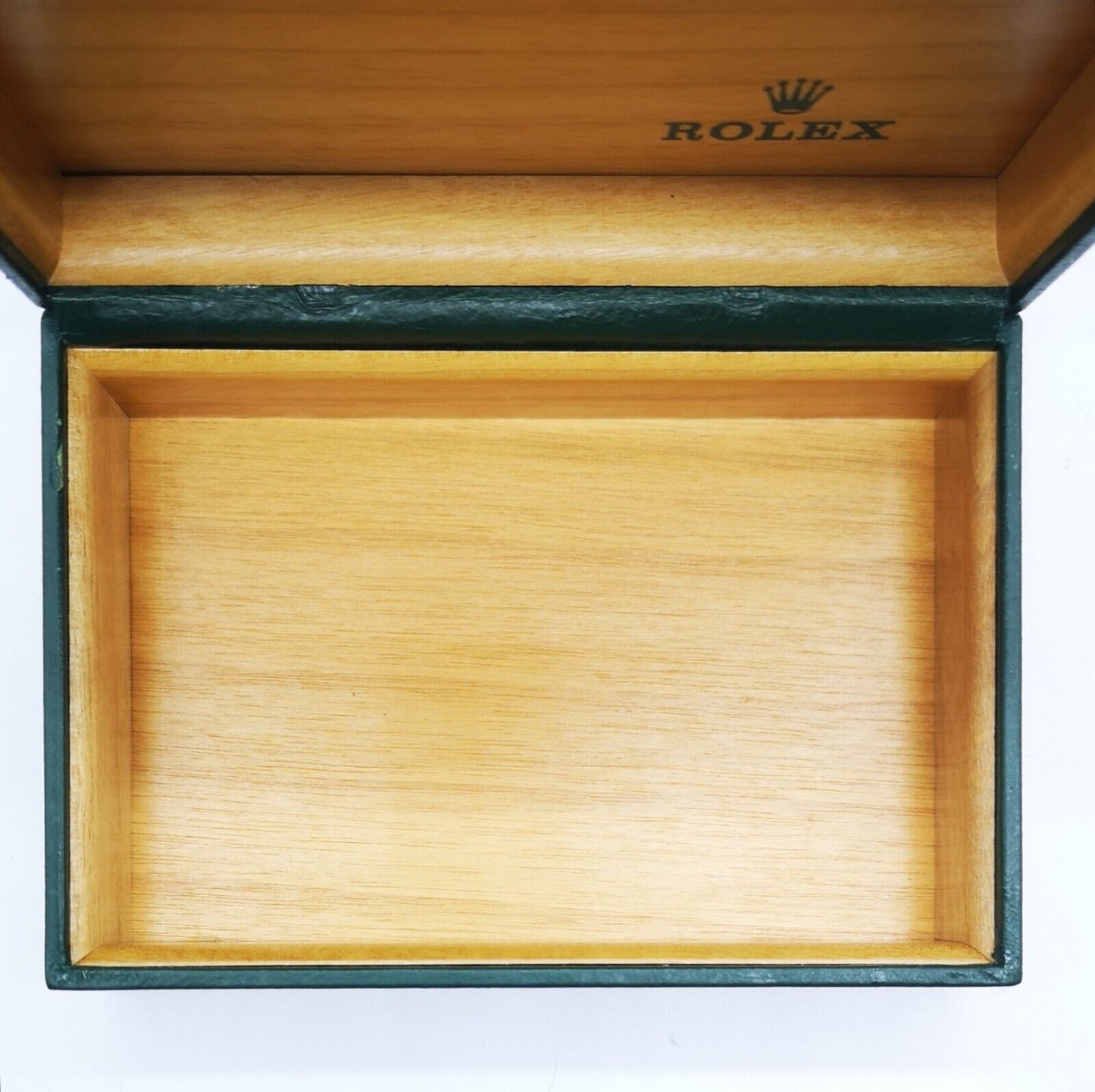 VINTAGE GENUINE ROLEX watch box case 68.00.01 no cushion Green 0425002ｍ1