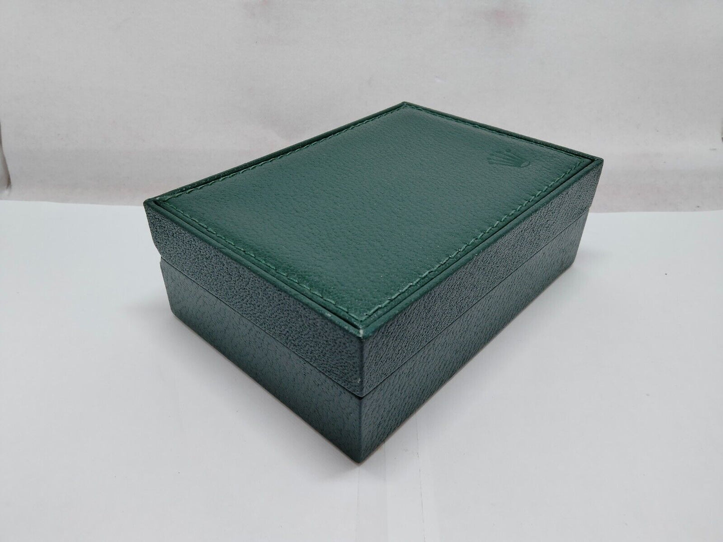 VINTAGE GENUINE ROLEX Green watch box case 68.00.55 no inner cushion 0321001y7S