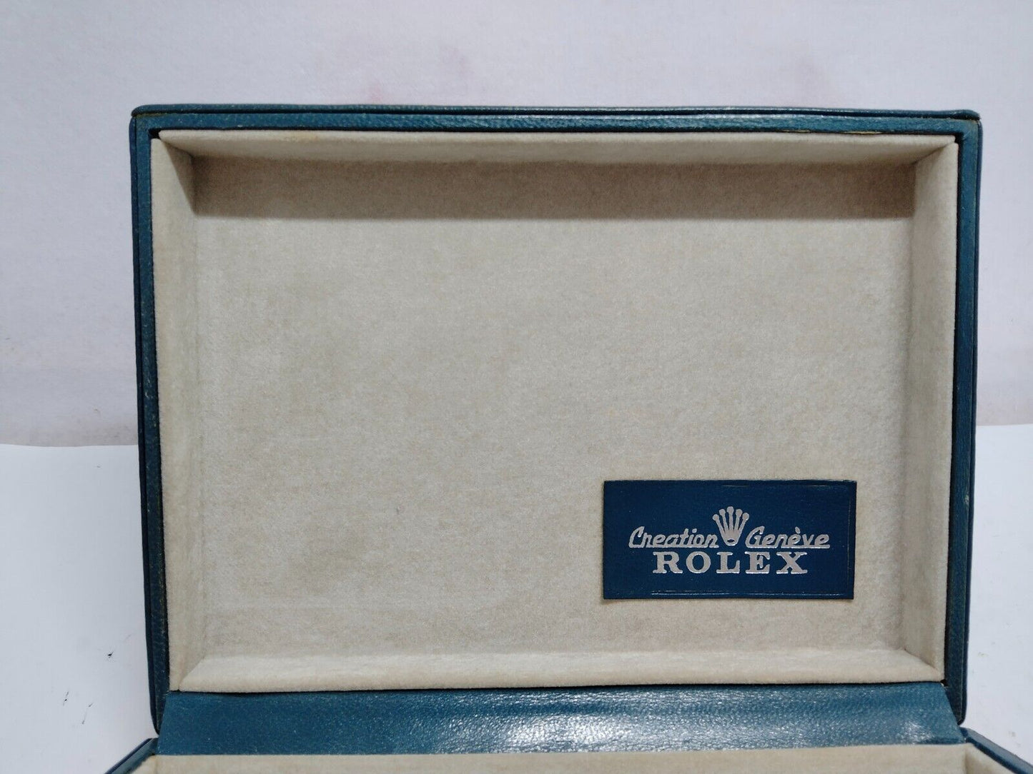 VINTAGE GENUINE ROLEX Cellini watch box case no inner leather 0306002y2S