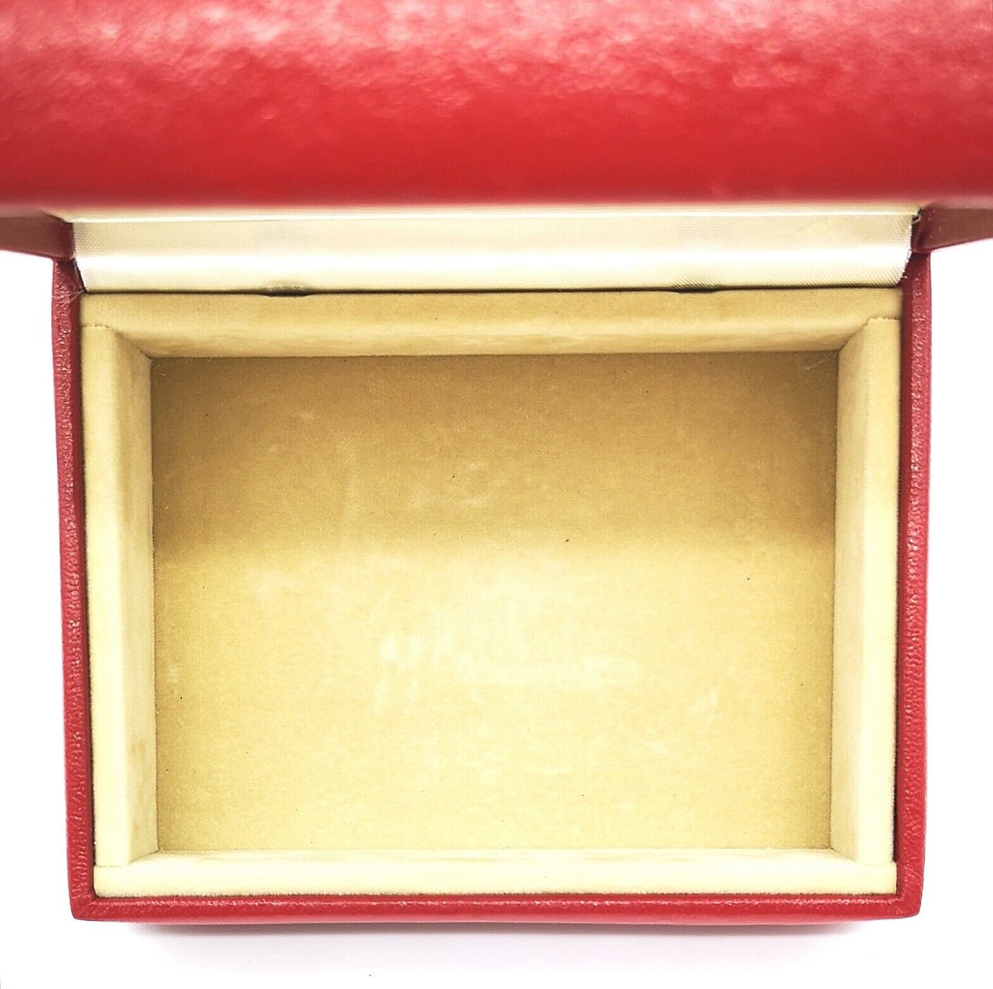 VINTAGE GENUINE ROLEX watch box case 14.00.02 13cm 10cm leather 0429007e1