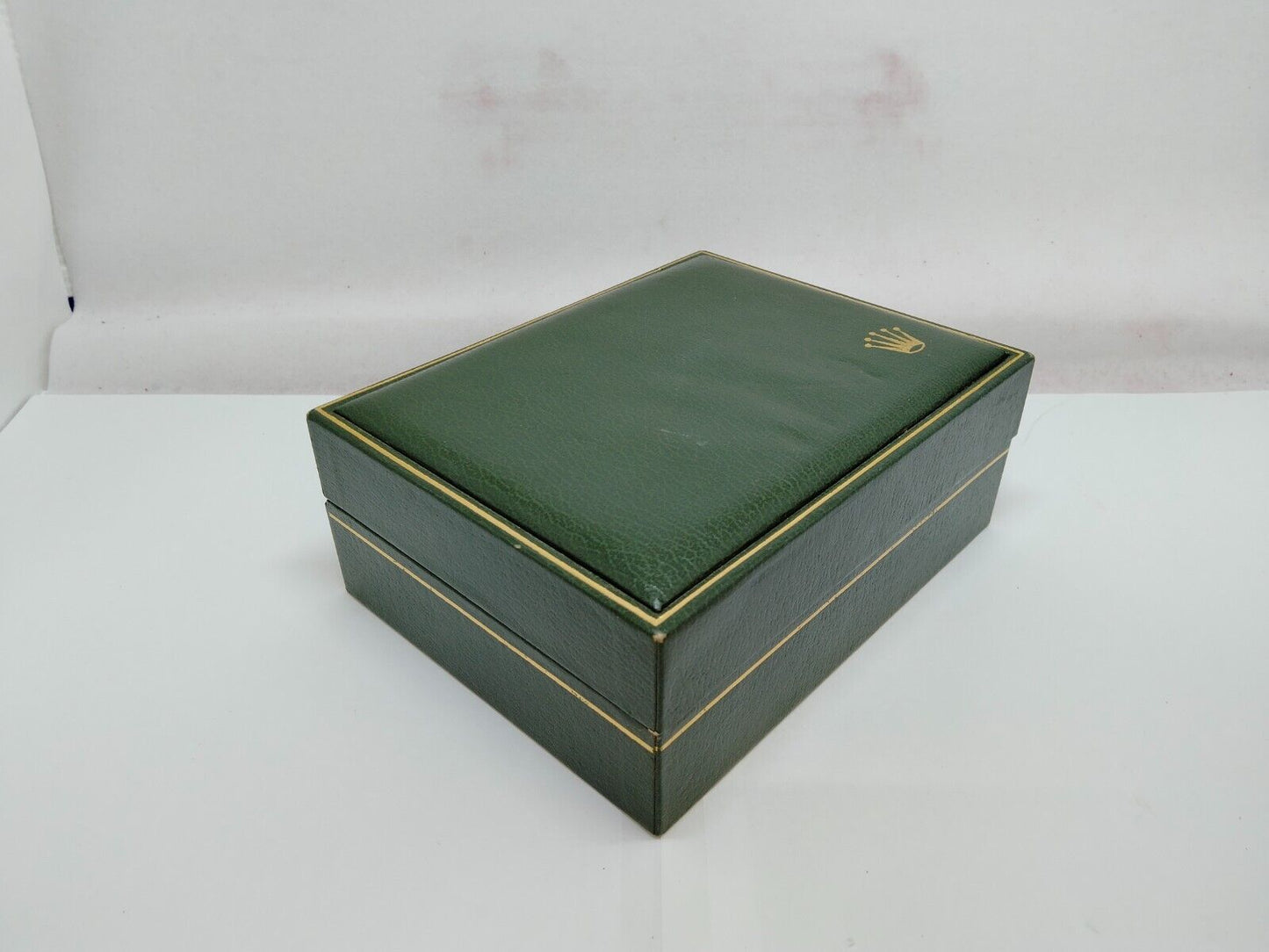 GENUINE ROLEX Green watch box case no inner cushion 11.00.01 1004001m2S