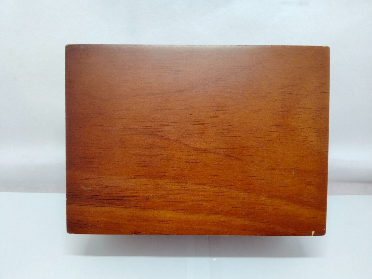 VINTAGE GENUINE ROLEX Watch Box case Wood Green no inner cushion 1115007y3S