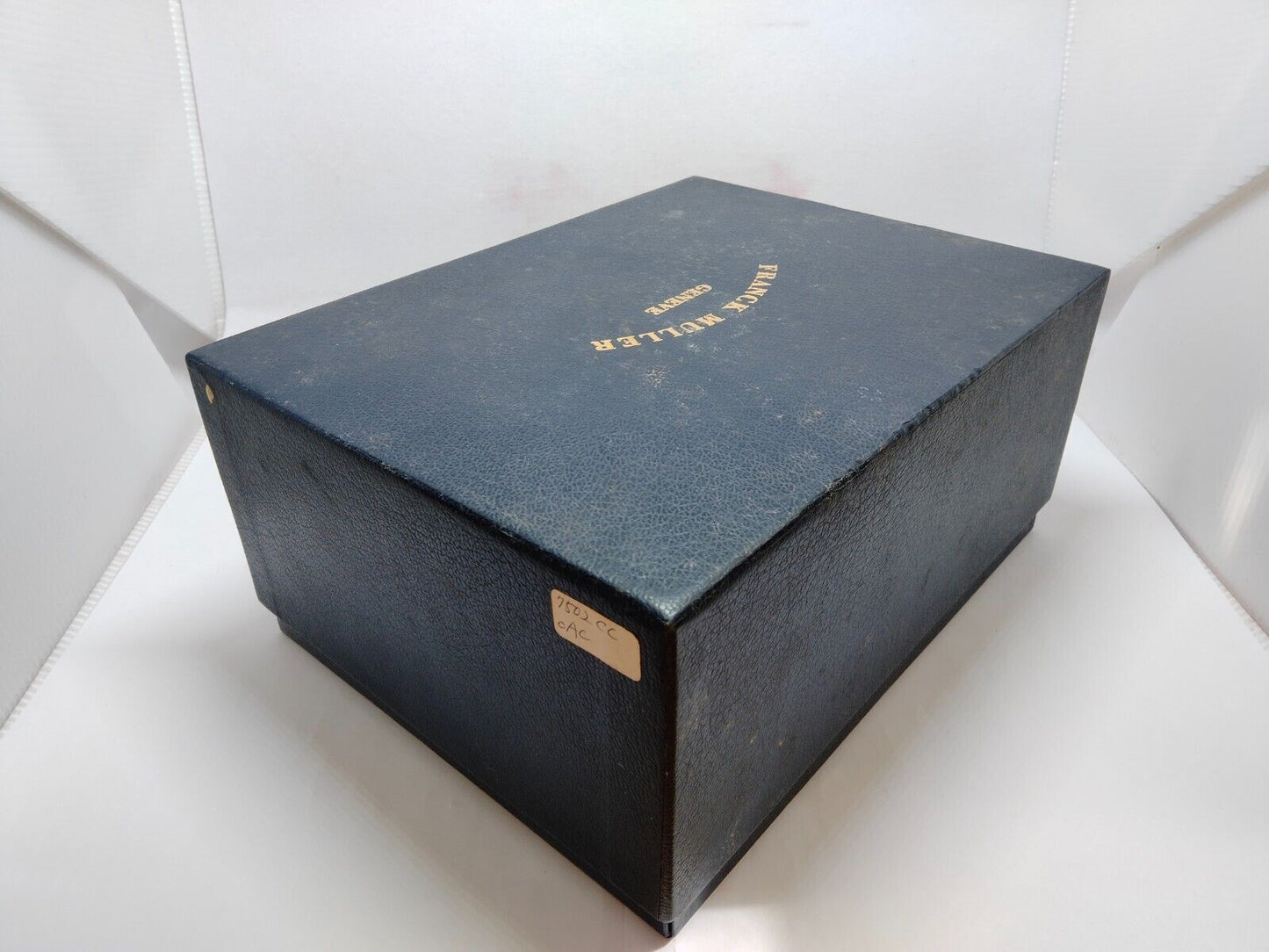 VINTAGE GENUINE Franck Muller watch box case warranty guarantee paper 1003019y4S