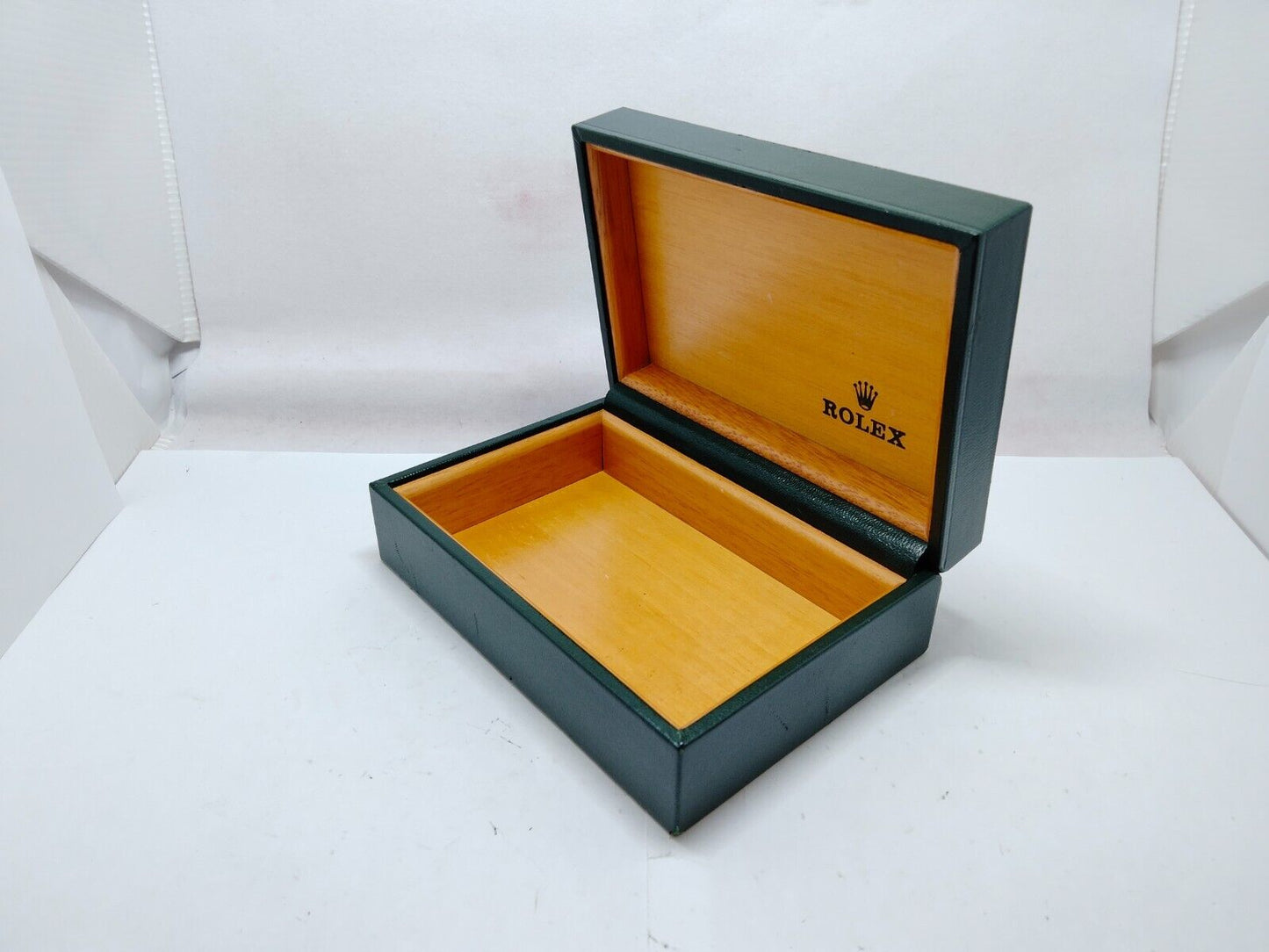 VINTAGE GENUINE ROLEX watch box case 68.00.2 no inner wood leather 1116003y4S