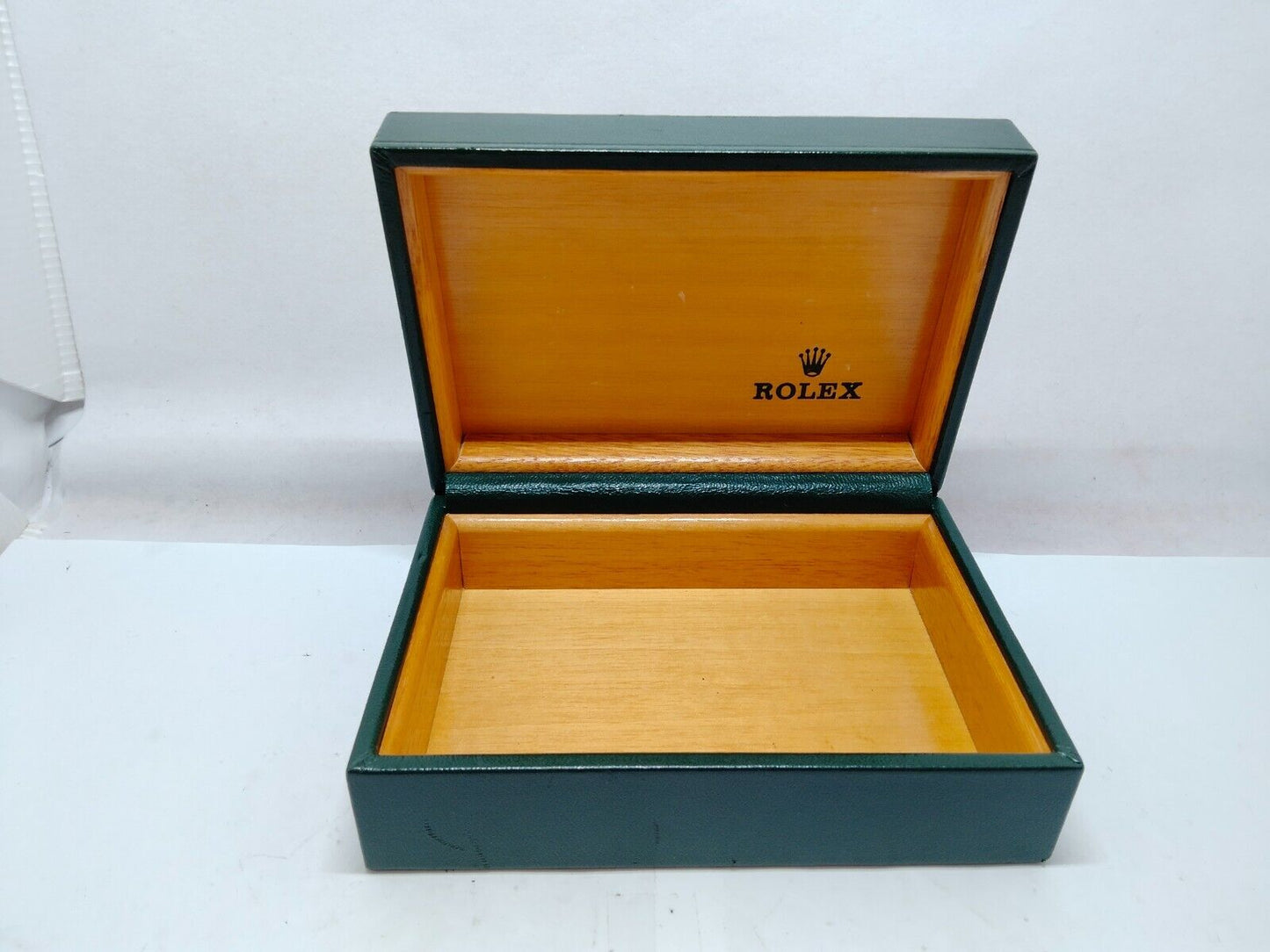 VINTAGE GENUINE ROLEX watch box case 68.00.2 no inner wood leather 1116003y4S