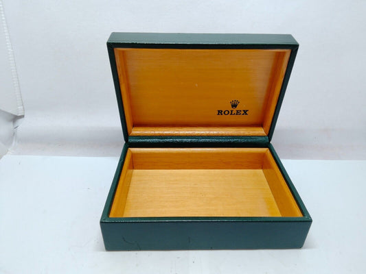 VINTAGE GENUINE ROLEX watch box case 68.00.2 no inner wood leather 1116003y4S