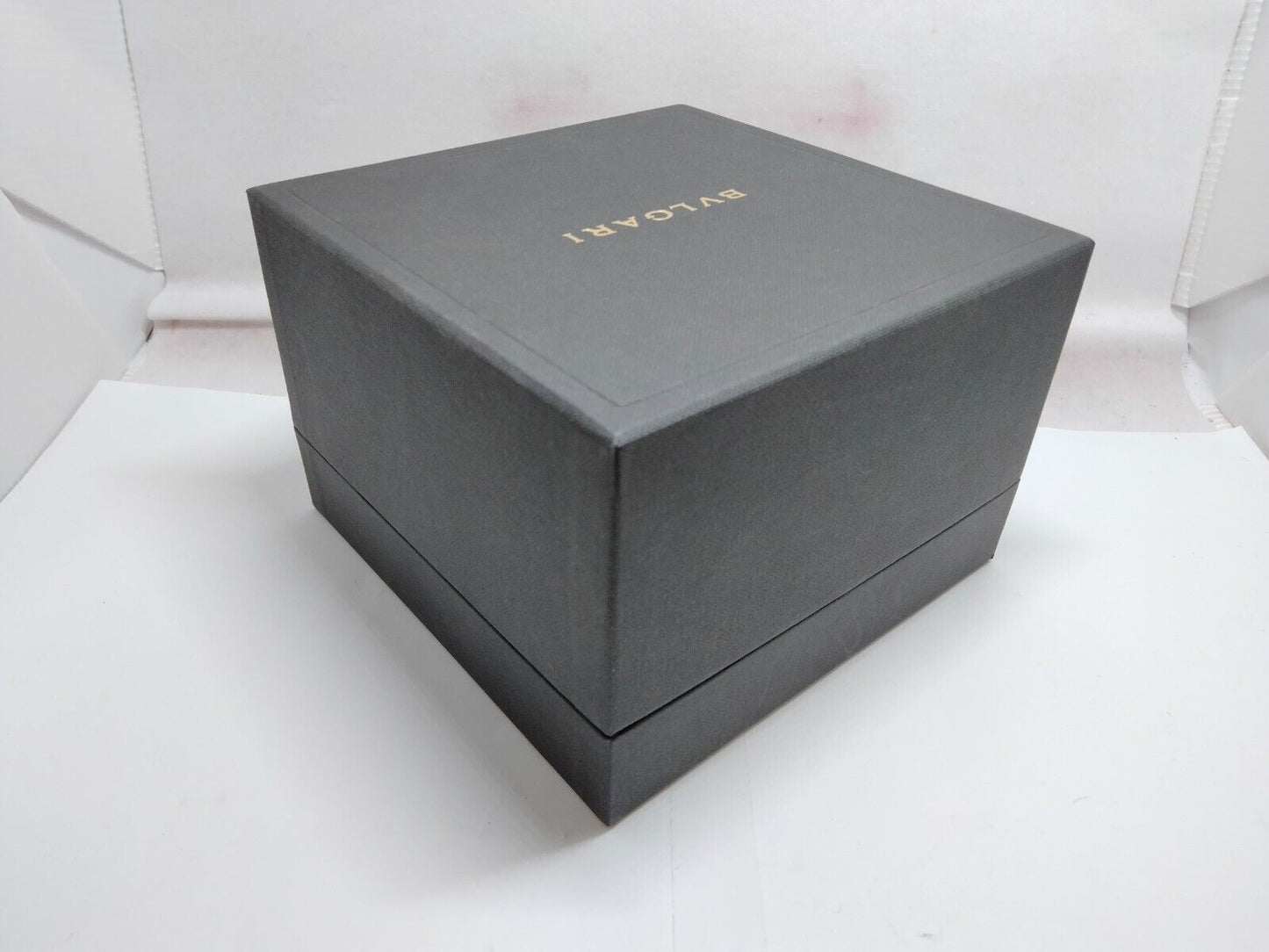 GENUINE BVLGARI watch box case booklet black warranty guarantee 230704001yS