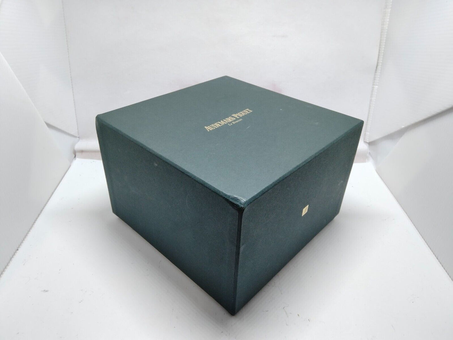 VINTAGE GENUINE AUDEMARS PIGUET watch box case tag booklet leather 230709009yS