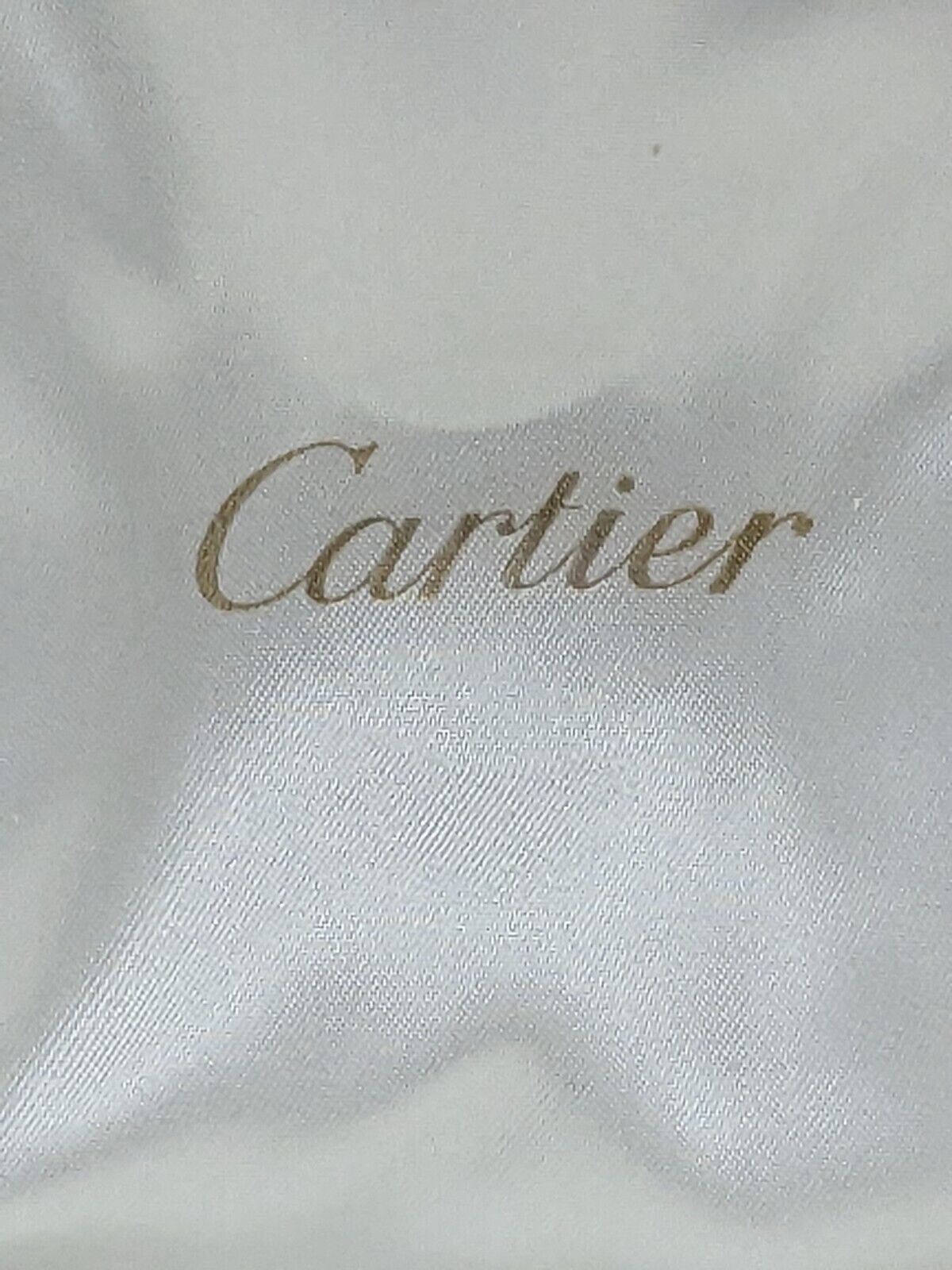 VINTAGE GENUINE CARTIER Watch box case white red CO 1018 wood 230921007y3S