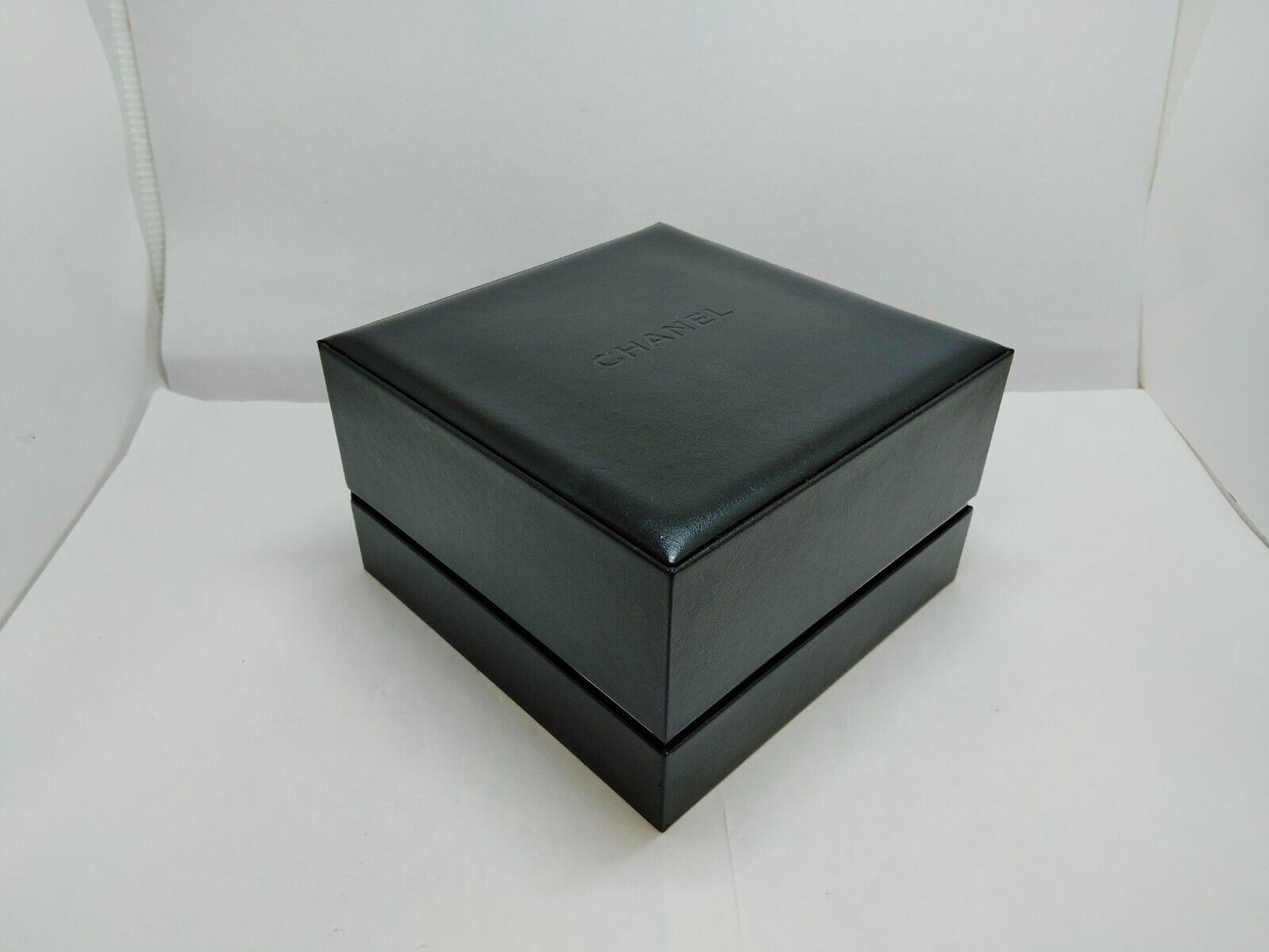 VINTAGE GENUINE CHANEL J12 watch case box box warranty guarantee black 0612003yS