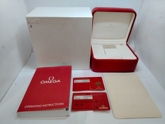 OMEGA Seamaster 25045000 Warranty guarantee card watch box case 0914006yS