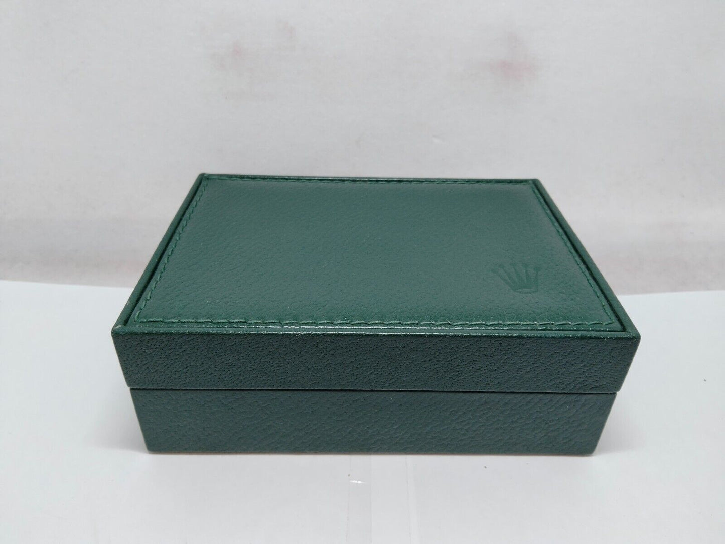 VINTAGE GENUINE ROLEX Green watch box case 68.00.55 no inner cushion 0321001y7S