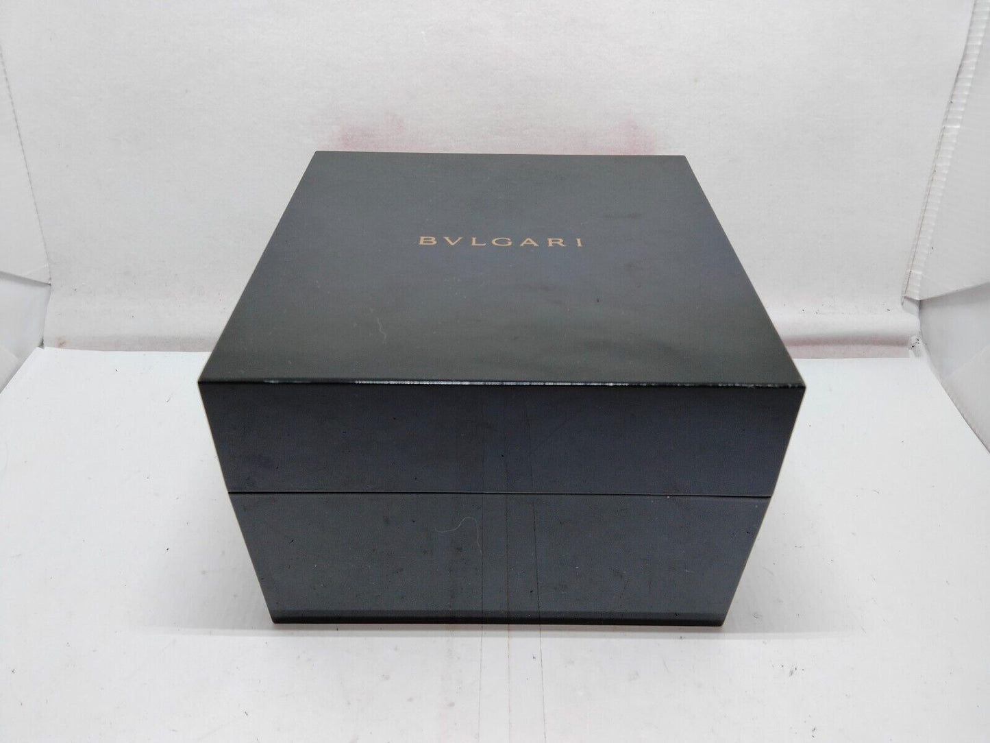 VINTAGE GENUINE BVLGARI watch box case warranty guarantee link 230827012yS