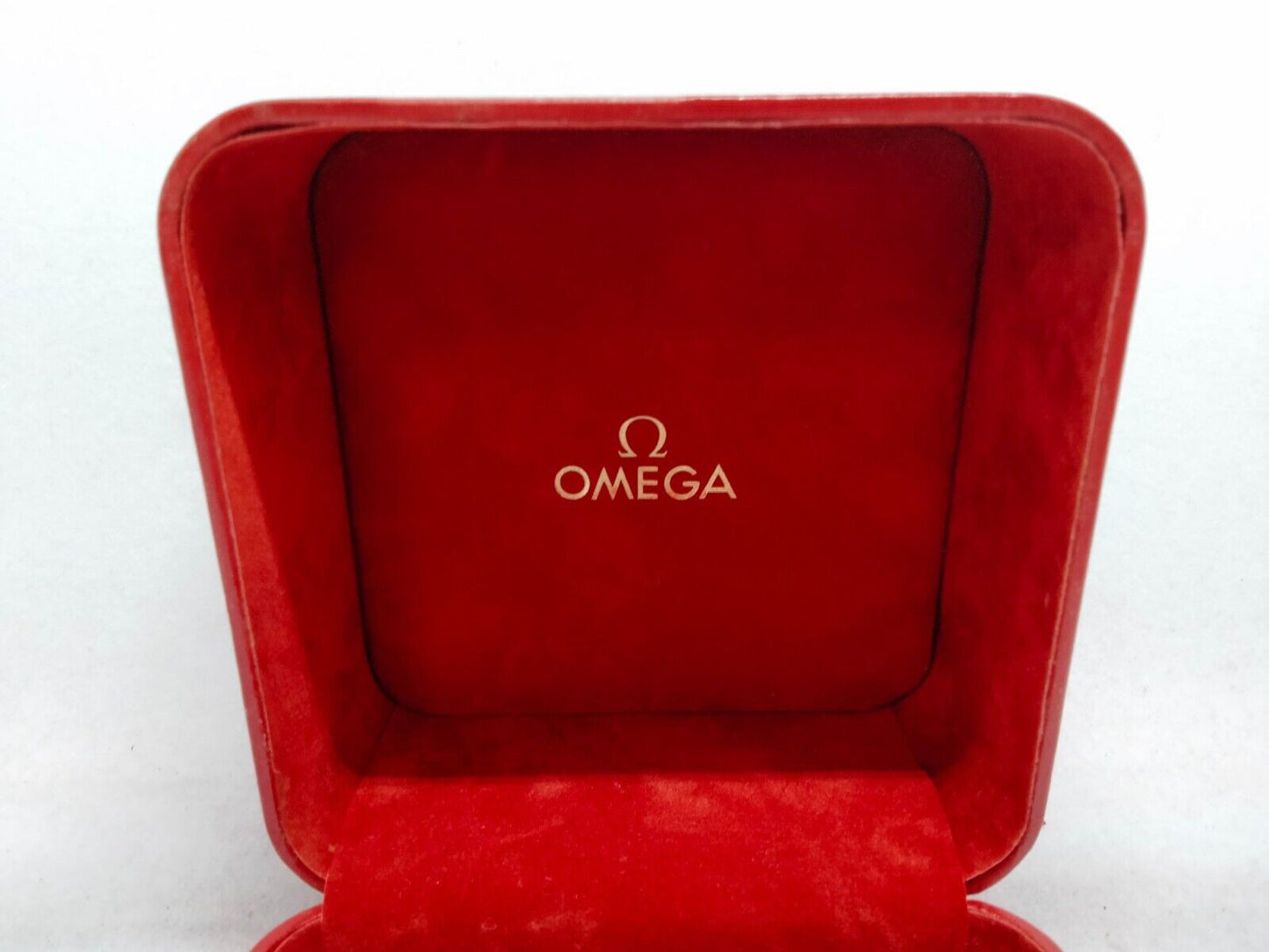 GENUINO OMEGA Speedmaster Seamaster Caja de reloj roja sin interior 230606010y6S