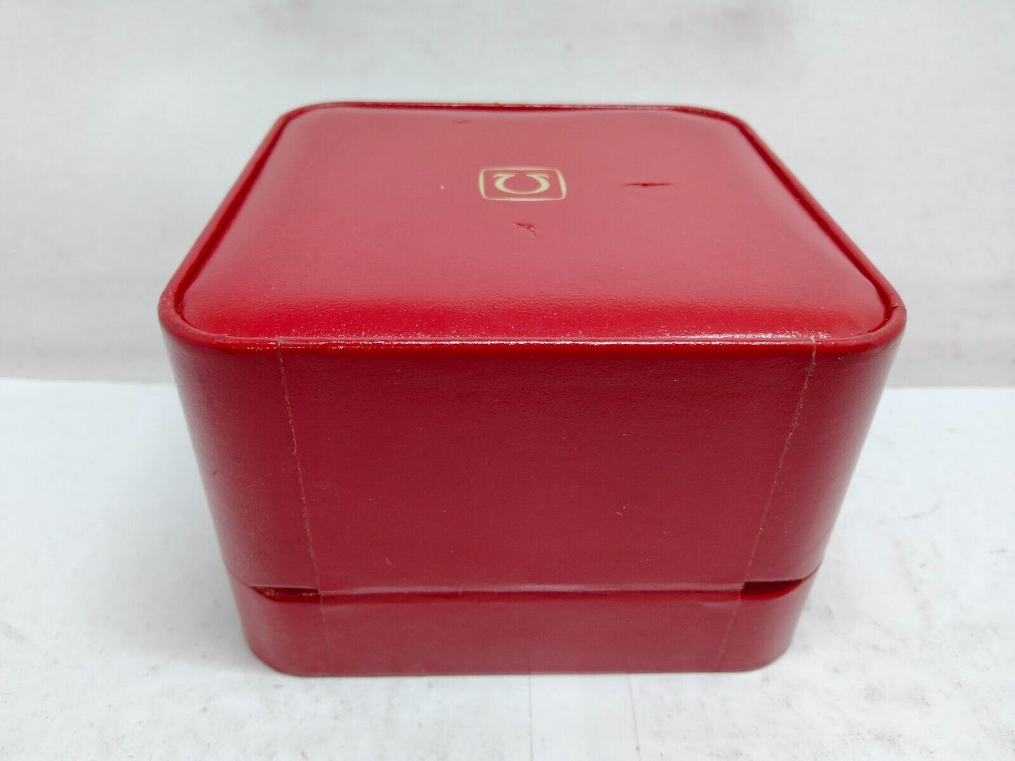 GENUINE OMEGA Speedmaster Seamaster Red watch box case no inner 230606010y6S