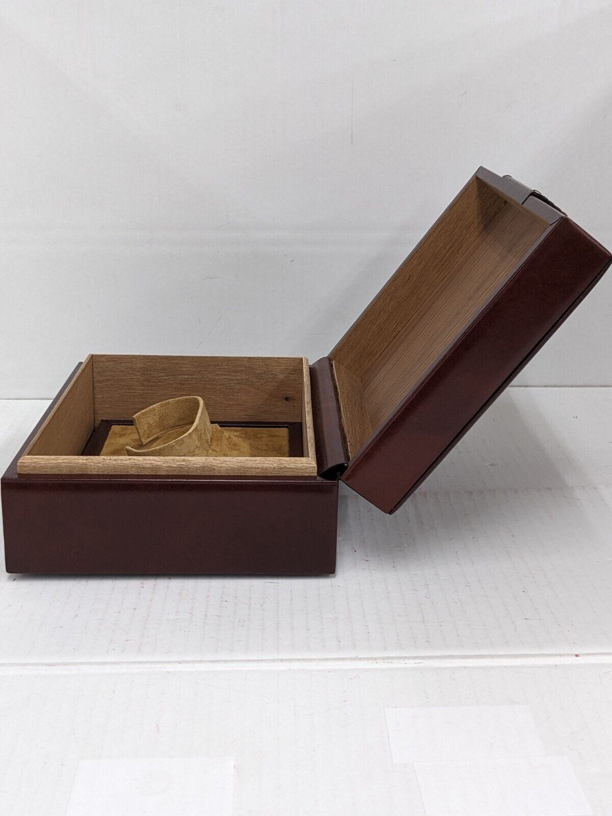 VINTAGE GENUINE ROLEX 18348 Day-Date watch box case 71.00.04 wood  230919003yS