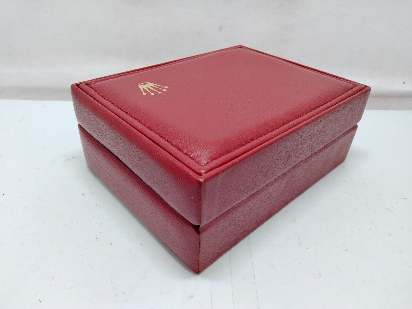 VINTAGE GENUINE ROLEX watch box case no inner wood leather 14.00.71 230818005y1S