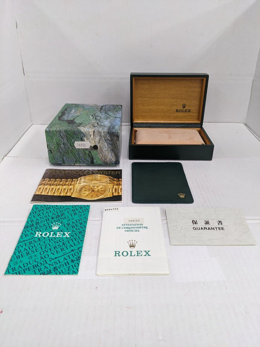 ROLEX 14060 SUBMARINER 16233 Datejust watch box case 68.00.2 paper 231025002yS