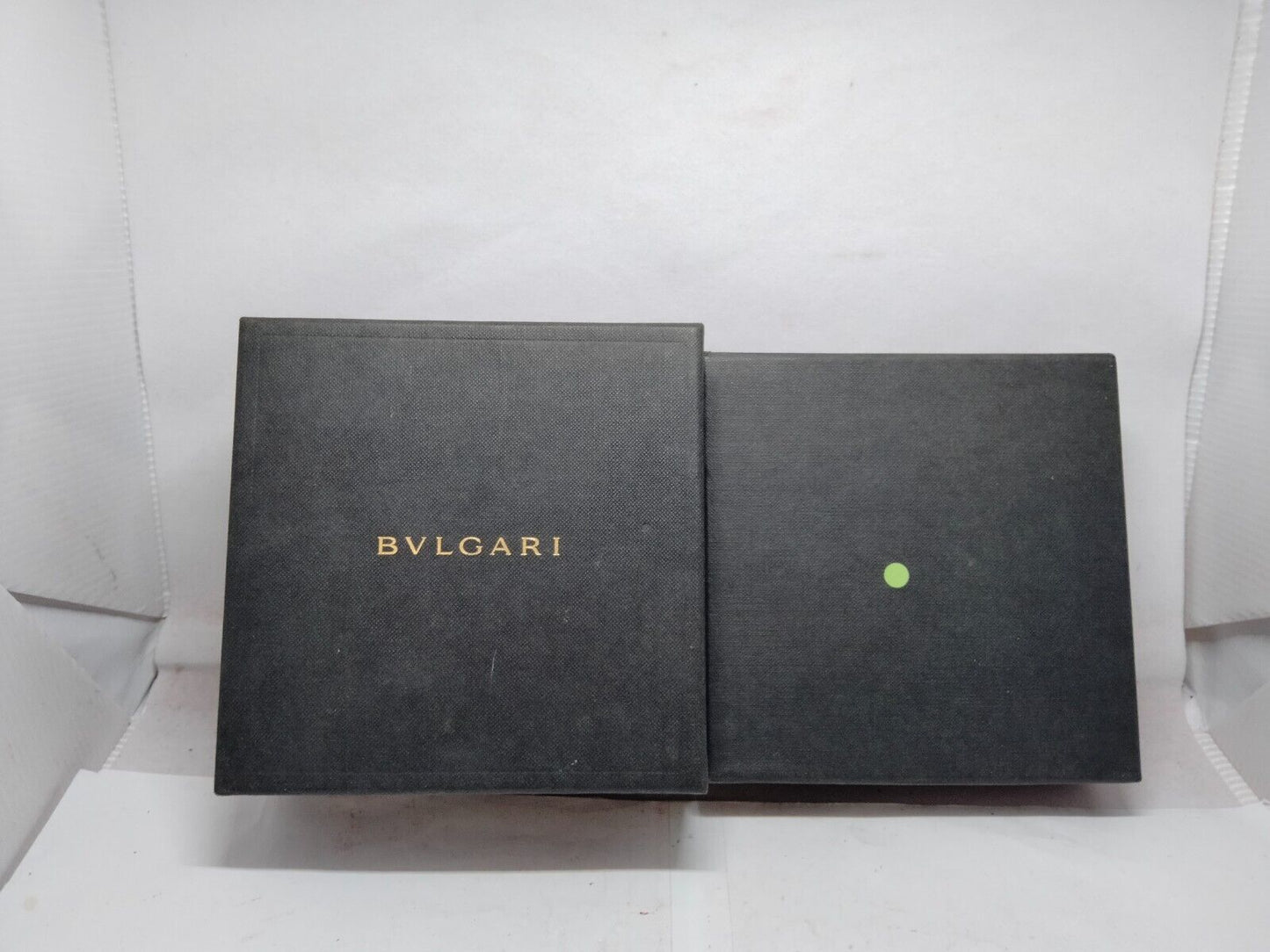 VINTAGE GENUINE BVLGARI watch box case black warranty guarantee 231120004y3S