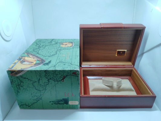 VINATAGE GENUINE Rolex 18238 Day-Date Brown watch box case 71.00.02 230519003yS